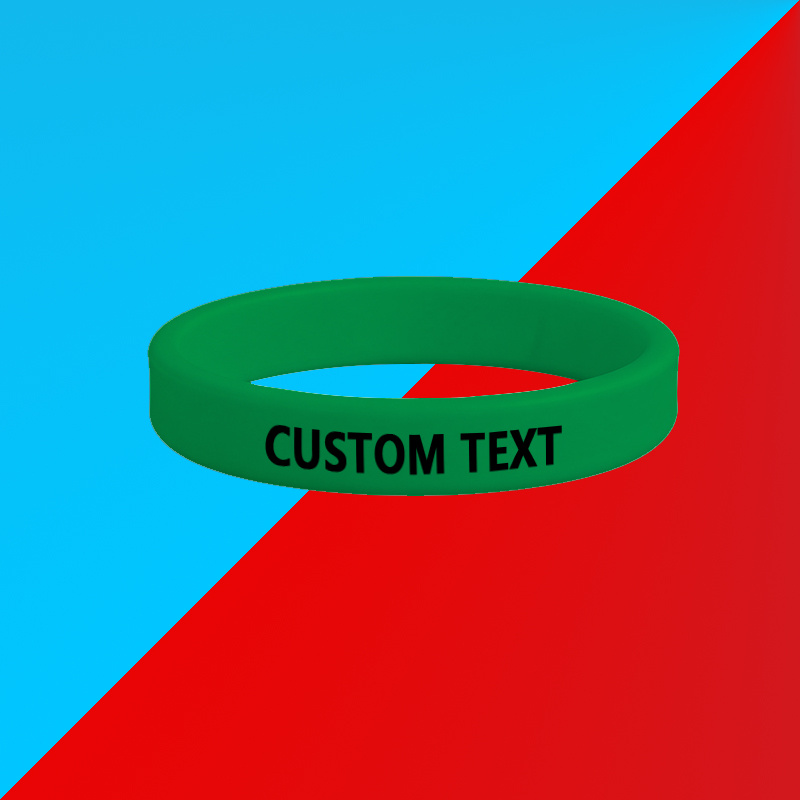 70pcs Custom Silicone Wristbands, Personalised Gift Set
